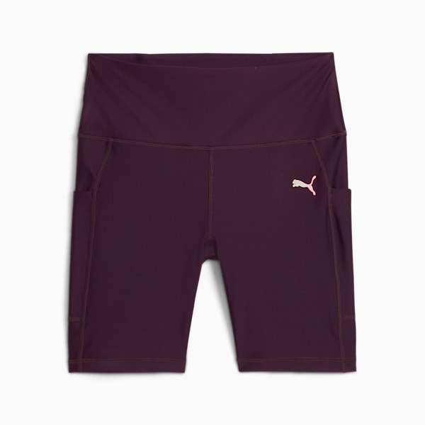 Calzas cortas PUMA RUN Ultraform 15cm para mujer, Midnight Plum, large-ARG