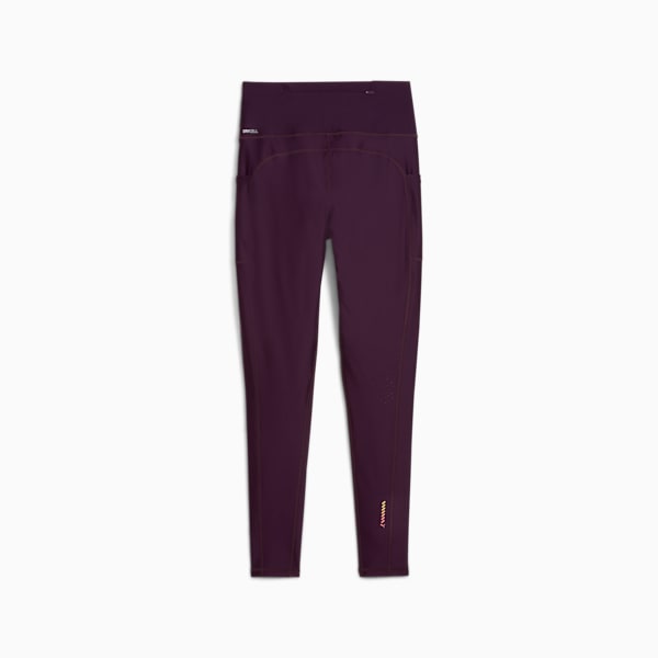PUMA RUN ULTRAFORM Tights Women, Midnight Plum, large-MEX
