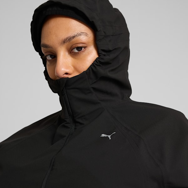 Campera impermeable PUMA RUN para mujer, PUMA Black, large-ARG