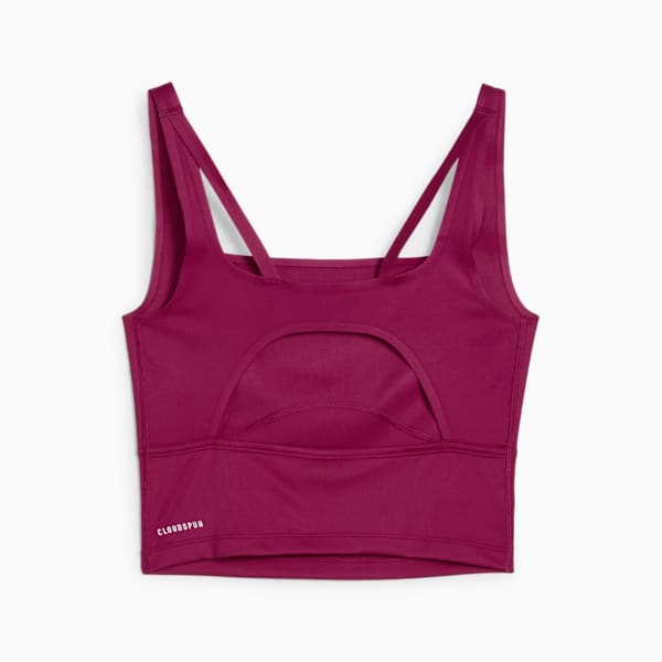 Top deportivo en rib STUDIO CLOUDSPUN para mujer, Magenta Gleam, large-ARG