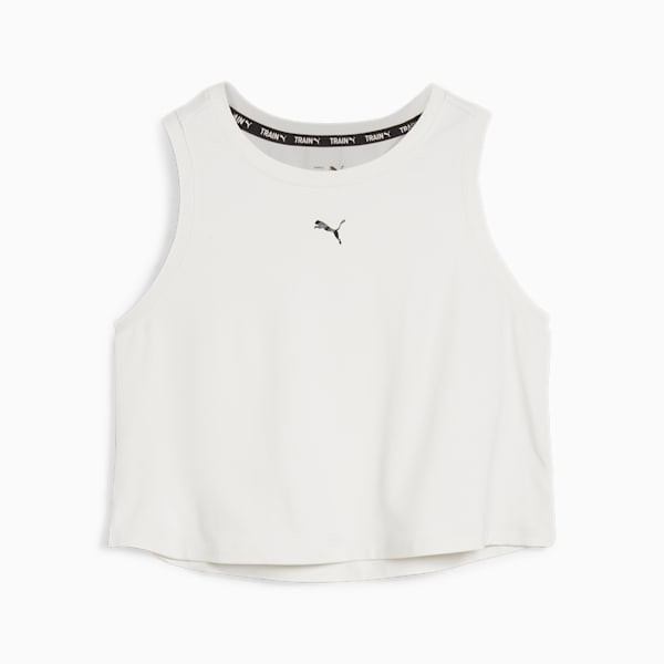 Musculosa corta CLOUDSPUN para mujer, Vapor Gray, large-ARG