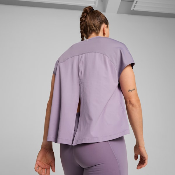 Remera CLOUDSPUN Mix para mujer, Pale Plum, large-ARG