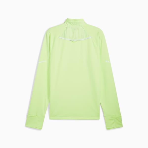 PUMA RUN Grid Fleece Jacket Men, Fizzy Apple, large-MEX