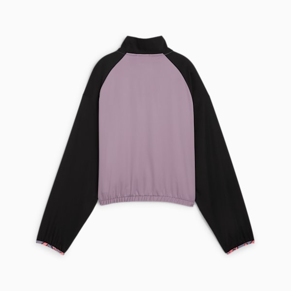 Buzo de cuello con cierre HYPERNATURAL para mujer, Pale Plum, large-ARG
