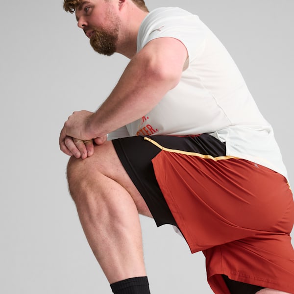 Shorts "2 en 1" RUN FAV Velocity para hombre, Mars Red-PUMA Black, large-ARG