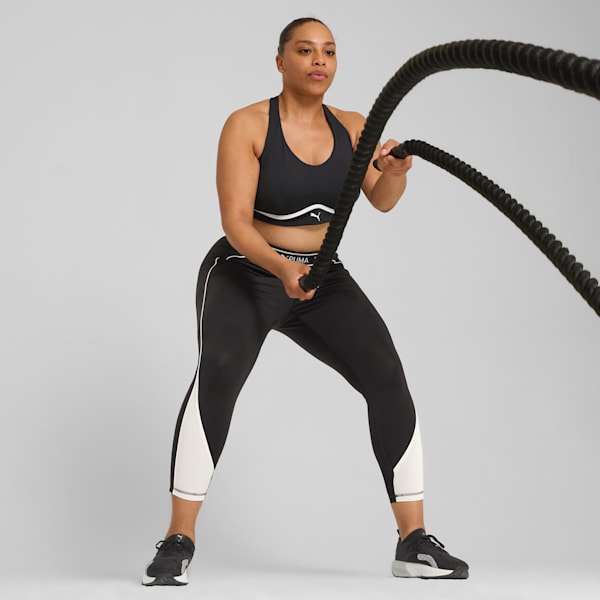 Sports bra de entrenamiento 4KEEPS CLOUDSPUN, PUMA Black, large-MEX