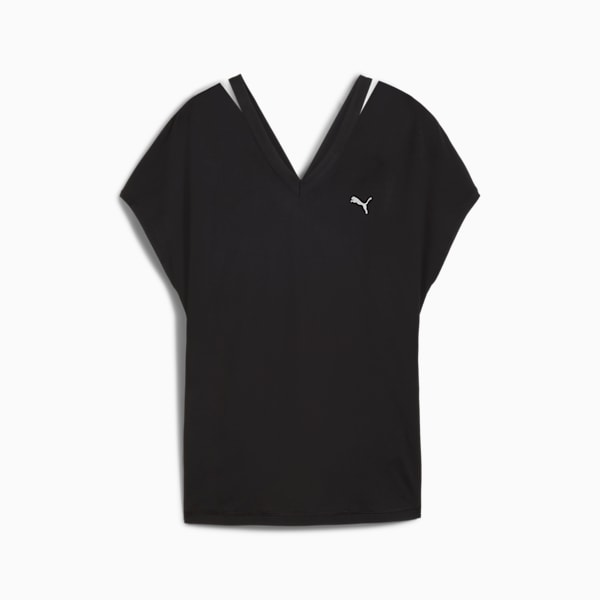 Remera STUDIO Fashion para mujer, PUMA Black, large-ARG