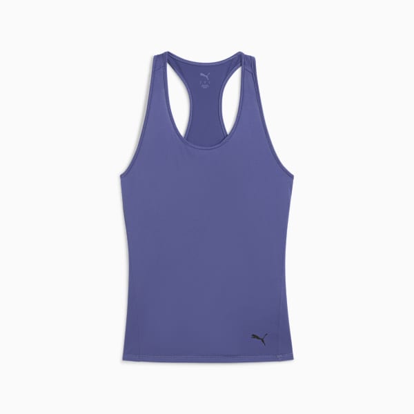 TAD ESSENTIALS Racerback Tank Women, Blue Crystal, large-MEX