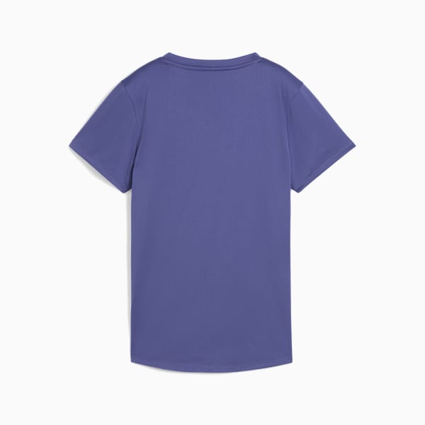 TAD ESSENTIALS V-Neck Tee Women, Blue Crystal, large-ZAF