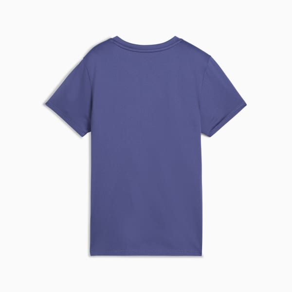 TAD ESSENTIALS Logo Tee Women, Blue Crystal, large-ZAF