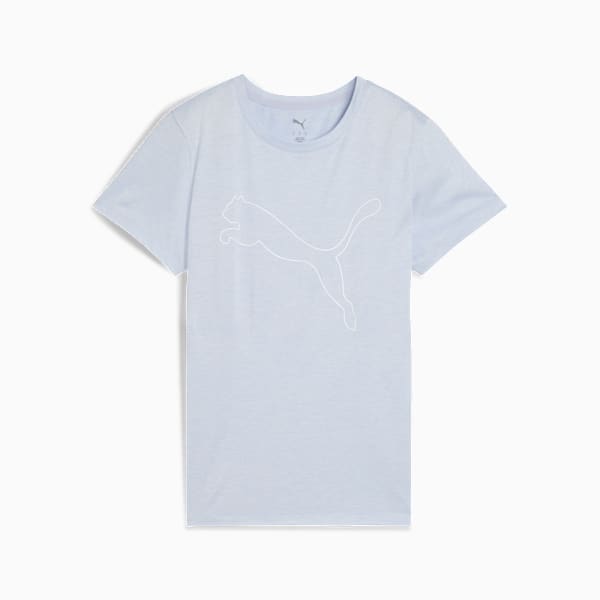TAD ESSENTIALS Heather Logo Tee Women, Cool Weather Heather, large-ZAF