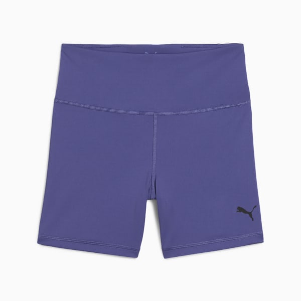 TAD ESSENTIALS 5" Short Tights Women, Blue Crystal, large-ZAF