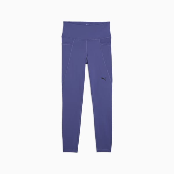 TAD ESSENTIALS 7/8 Tigths Women, Blue Crystal, large-ZAF