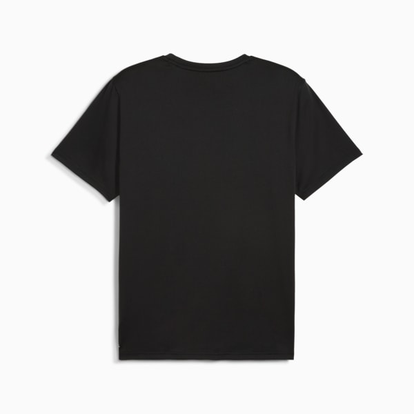 TAD ESSENTIALS Solid Cat Tee Men, PUMA Black, large-ZAF