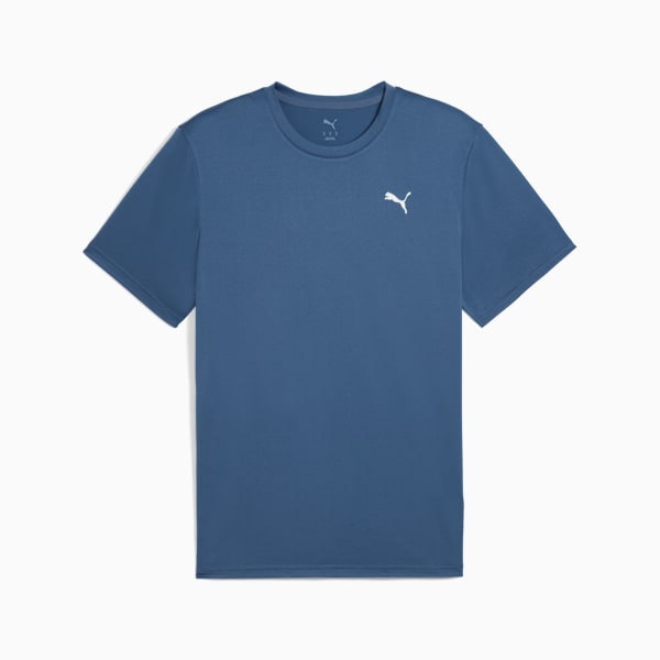 TAD ESSENTIALS Solid Cat Tee Men, Dark Indigo, large-ZAF