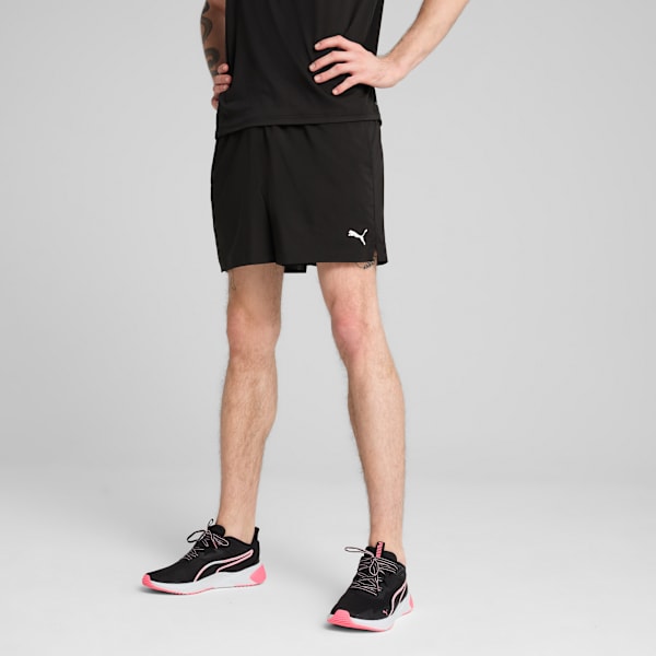 TAD ESSENTIALS 5" Woven Shorts Men, PUMA Black, large-ZAF