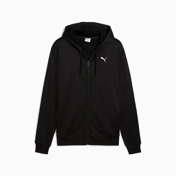 Campera Train All Day Essentials PWRfleece para hombre, PUMA Black, large-ARG