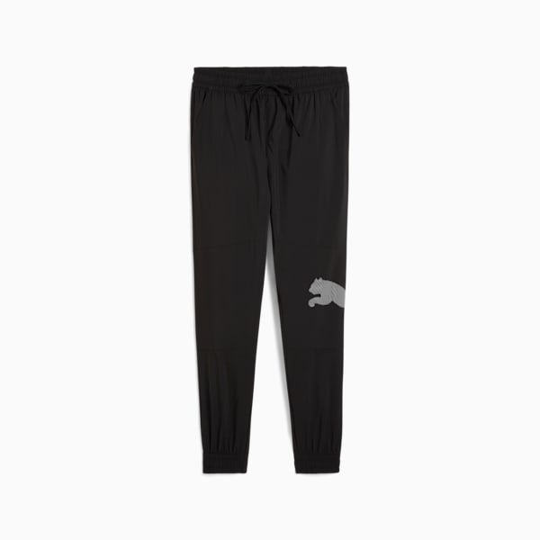 Big CAT Woven Pants Men, PUMA Black-PUMA White, large-ZAF