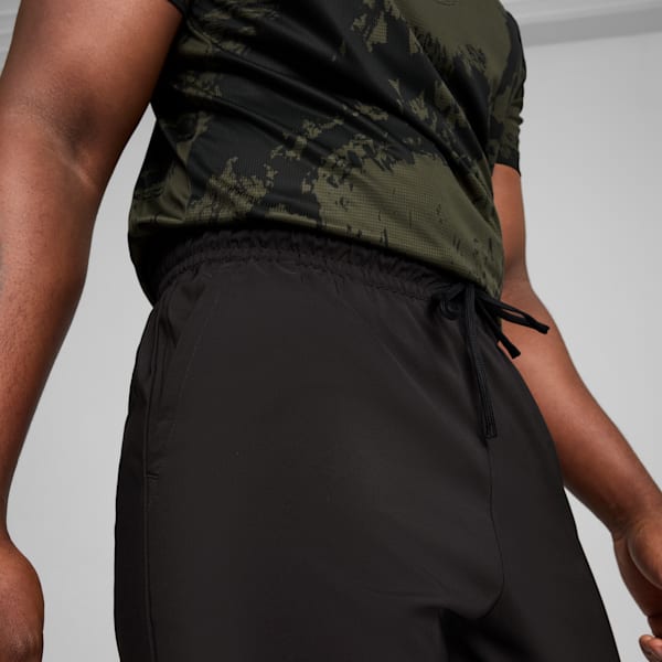 Big CAT Woven Pants Men, PUMA Black-PUMA White, large-ZAF