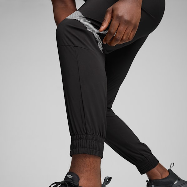 Big CAT Woven Pants Men, PUMA Black-PUMA White, large-ZAF