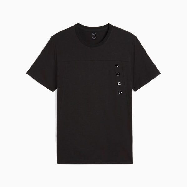 TAD TECH Triblend Tee Men, PUMA Black, large-ZAF
