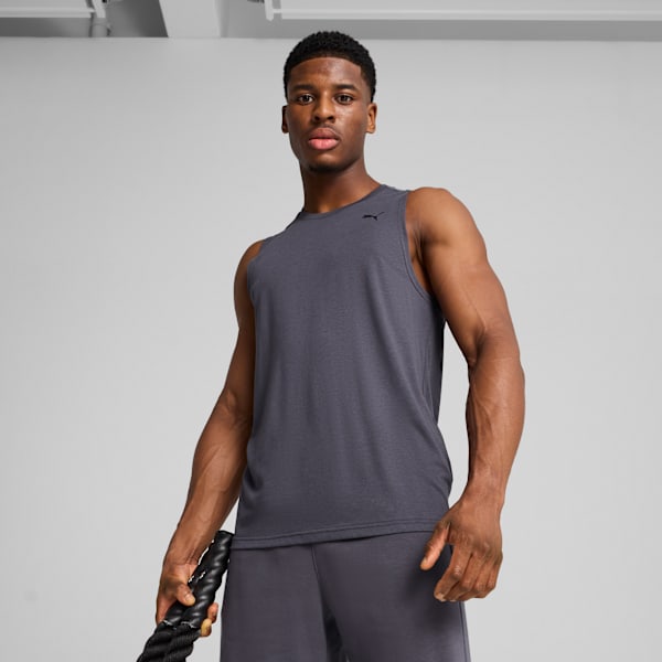 TAD TECH Triblend Sleevless Tank Men, Galactic Gray, large-ZAF