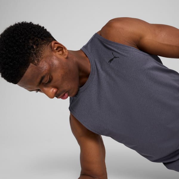 TAD TECH Triblend Sleevless Tank Men, Galactic Gray, large-ZAF