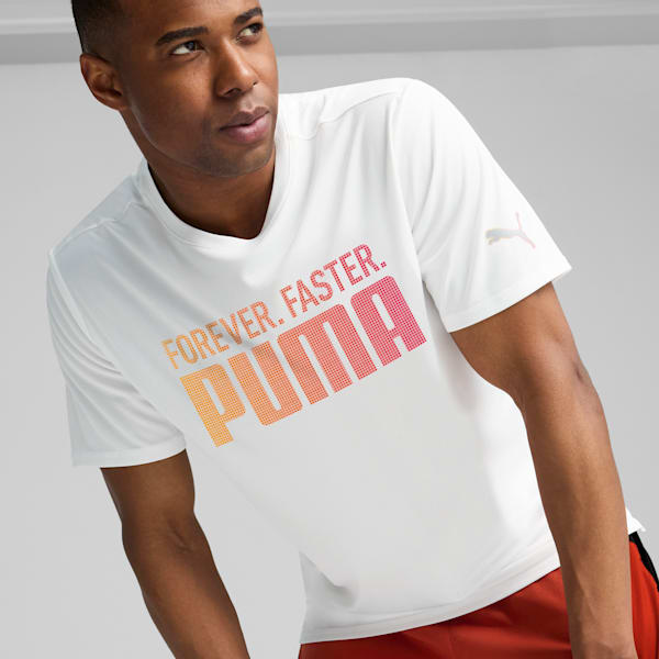 RUN FAV "Forever. Faster." Tee Men, PUMA White, large-ZAF