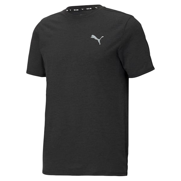 Remera Run Favorite, PUMA Black Heather, large-ARG