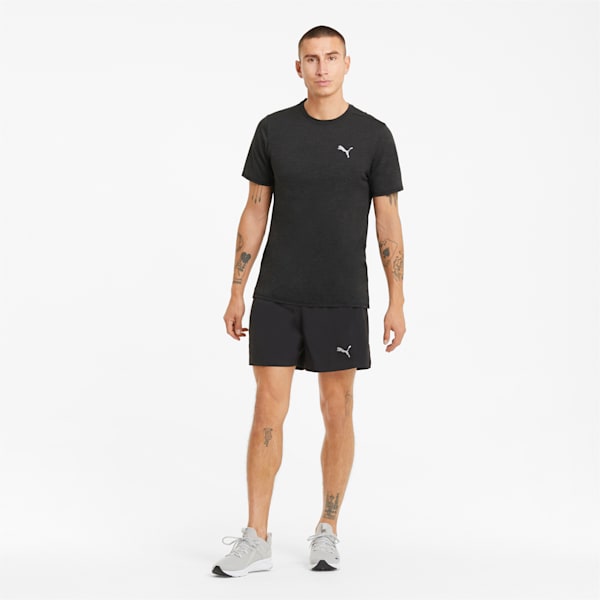 Remera Run Favorite, PUMA Black Heather, large-ARG
