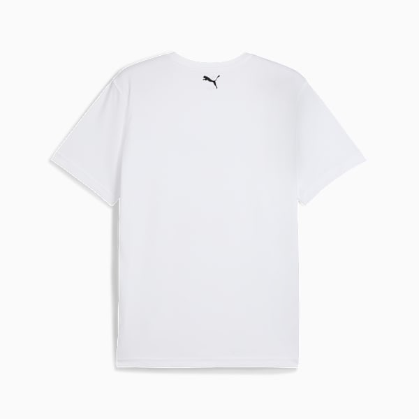 Graphic Running Tee Men, PUMA White-Q2, large-MEX