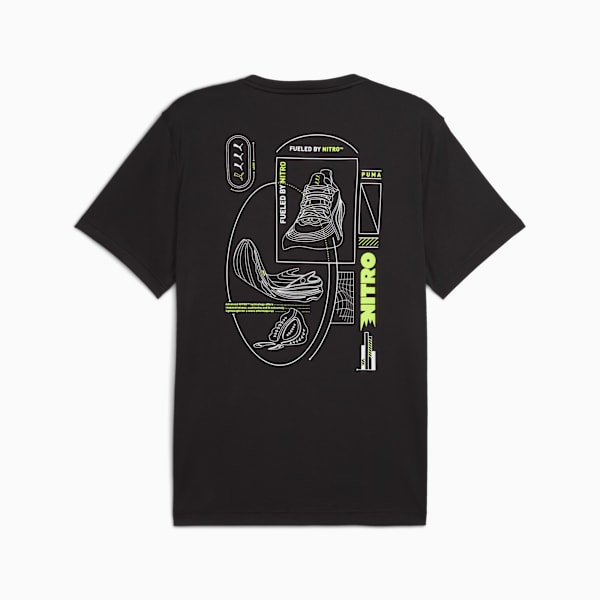 Remera de running Graphics NITRO™ para hombre, PUMA Black, large-ARG