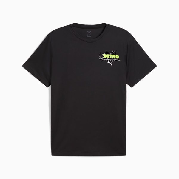 Remera de running Graphics NITRO™ para hombre, PUMA Black, large-ARG
