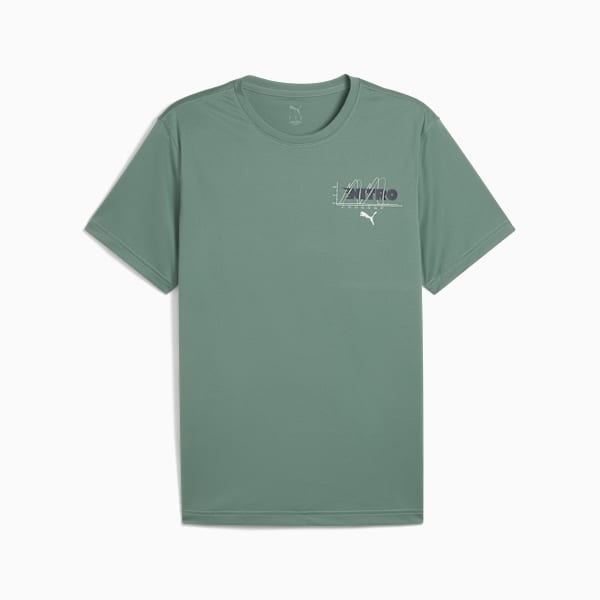 Remera de running Graphics NITRO™ para hombre, Green Moon, large-ARG
