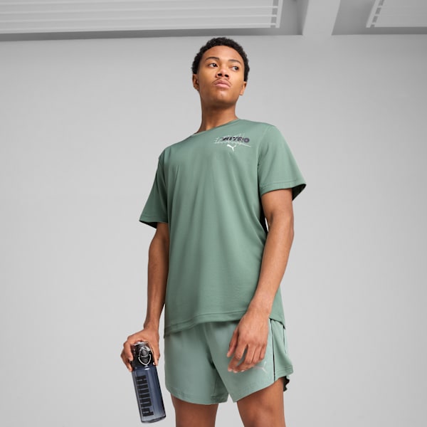 Remera de running Graphics NITRO™ para hombre, Green Moon, large-ARG