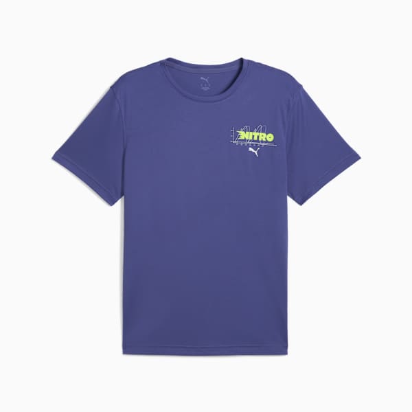Remera de running Graphics NITRO™ para hombre, Blue Crystal, large-ARG