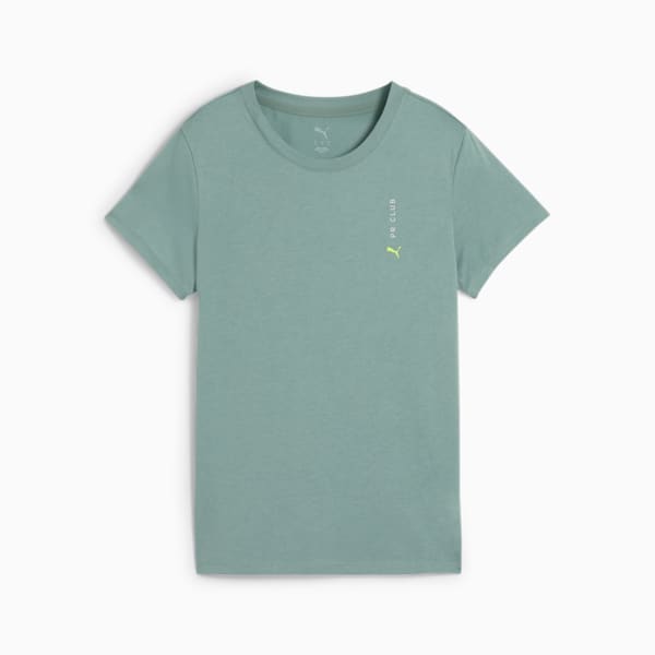 Playera de running Graphics Club para mujer, Green Moon, large-MEX