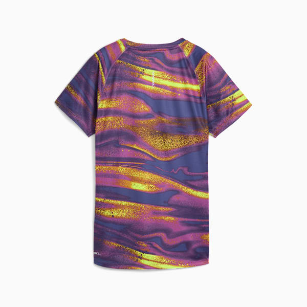 VELOCITY All-Over-Print Running Tee Women, Wild Berry, large-ZAF