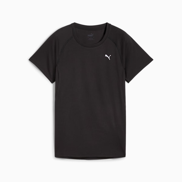 VELOCITY Running Tee Women, PUMA Black, large-ZAF