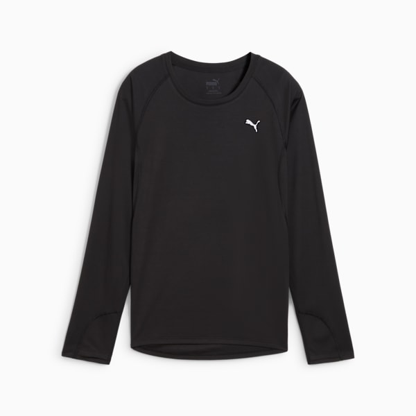 VELOCITY Long Sleeve Running Top Women, PUMA Black, large-ZAF