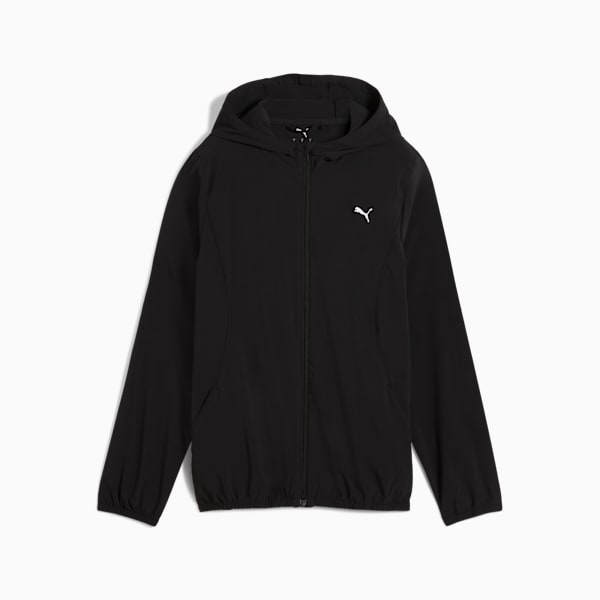 VELOCITY Woven Running Jacket Women, PUMA Black, large-ZAF