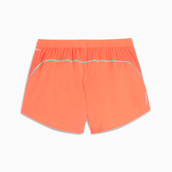 VELOCITY 3" Running Shorts Women, Glowing Red, large-MEX