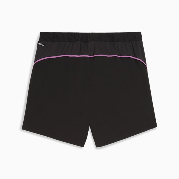 VELOCITY 5" Running Shorts Women, PUMA Black-Wild Berry, large-ZAF