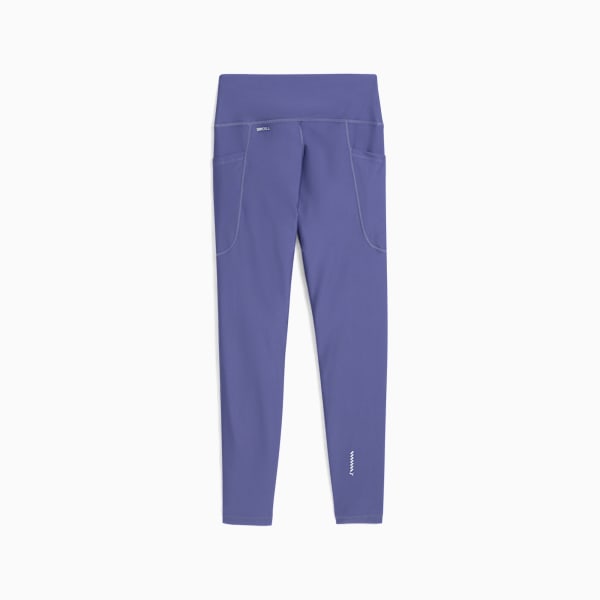 VELOCITY Running Tights Women, Blue Crystal, large-ZAF