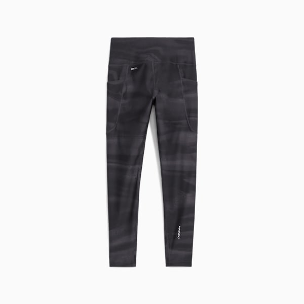 VELOCITY All-Over Print Running Tights Women, PUMA Black, large-ZAF
