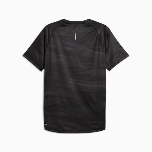 Playera de running estampada VELOCITY para hombre, PUMA Black, large-MEX
