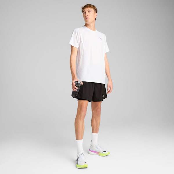 VELOCITY Running Tee Men, PUMA White, large-ZAF
