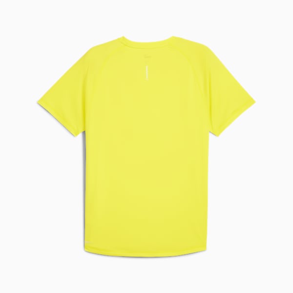 VELOCITY Running Tee Men, Lemon Sherbert, large-MEX