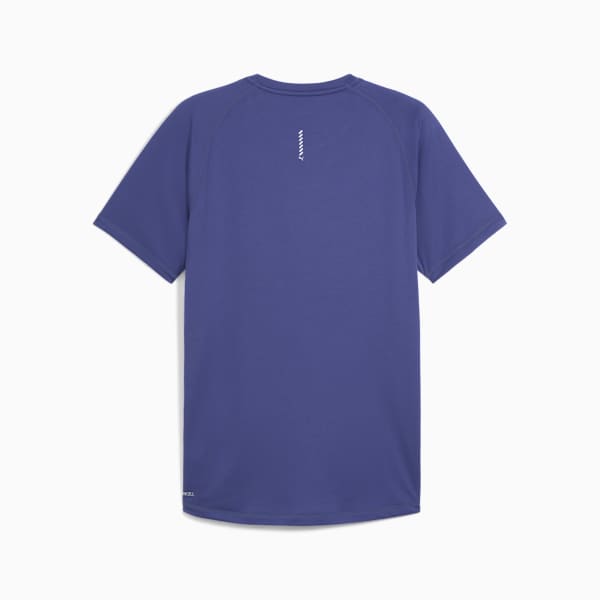 VELOCITY Running Tee Men, Blue Crystal, large-ZAF