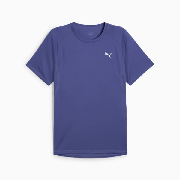 VELOCITY Running Tee Men, Blue Crystal, large-ZAF